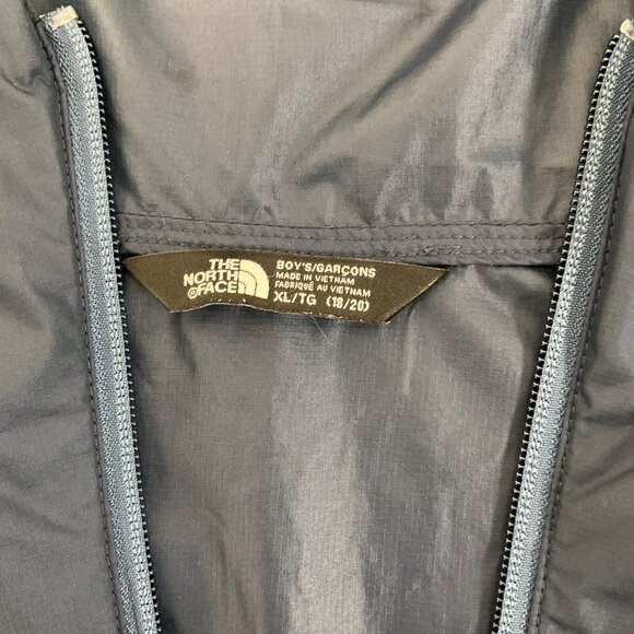 The North Face Boys Blue Windbreaker Rain Jacket Size XL Outdoor Hiking Camping - Picture 12 of 16